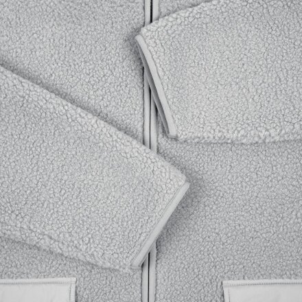 Куртка унисекс Oblako, светло-серая Куртка унисекс Oblako, светло-серая