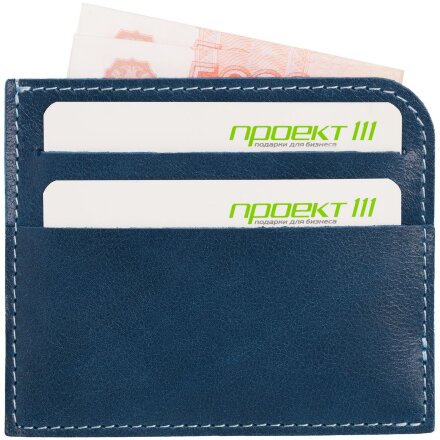 Чехол для карточек Apache, синий Чехол для карточек Apache, синий