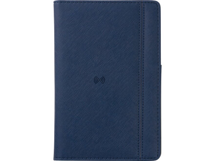 Органайзер с функцией беспроводной зарядки Manner, 5000 mah, темно-синий Органайзер с функцией беспроводной зарядки Manner, 5000 mah, темно-синий