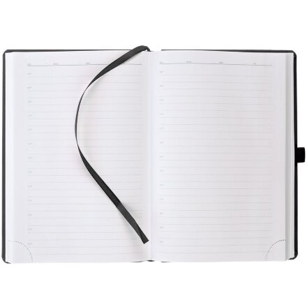 Ежедневник Favor Gold, недатированный, черный Ежедневник Favor Gold, недатированный, черный