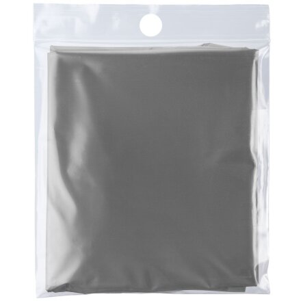 Дождевик-плащ CloudTime, серебристый Дождевик-плащ CloudTime, серебристый