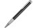 Ручка шариковая Waterman Perspective Black CT M, черный/серебристый с нанесением логотипа