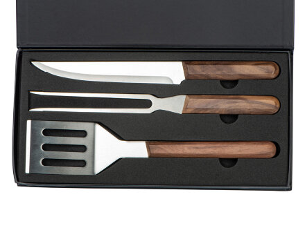 Набор для барбекю из ореха Flank Набор для барбекю из ореха Flank