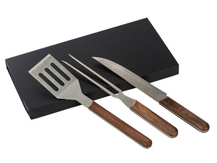 Набор для барбекю из ореха Flank Набор для барбекю из ореха Flank