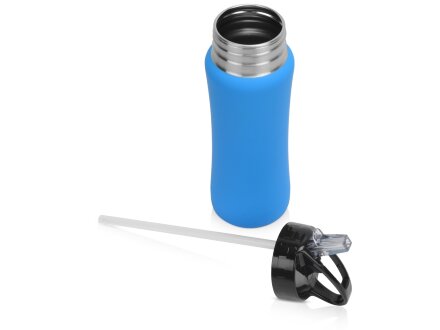 Бутылка спортивная Коста-Рика 600мл, голубой Бутылка спортивная Коста-Рика 600мл, голубой