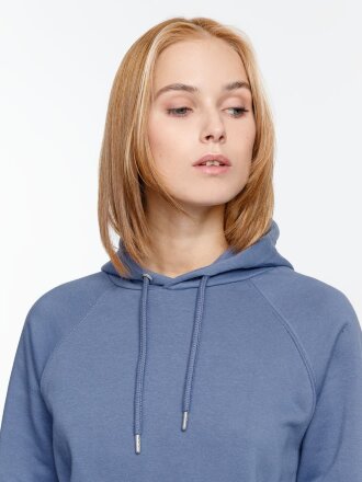 Толстовка унисекс Stellar, синяя Толстовка унисекс Stellar, синяя