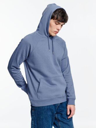 Толстовка унисекс Stellar, синяя Толстовка унисекс Stellar, синяя