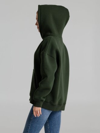 Худи Kulonga Oversize, темно-зеленый (хаки) Худи Kulonga Oversize, темно-зеленый (хаки)