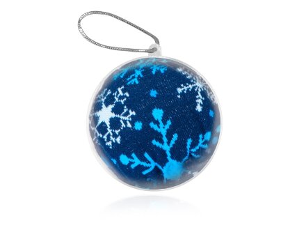 Носки в шаре Снежинка мужские, синий Носки в шаре Снежинка мужские, синий