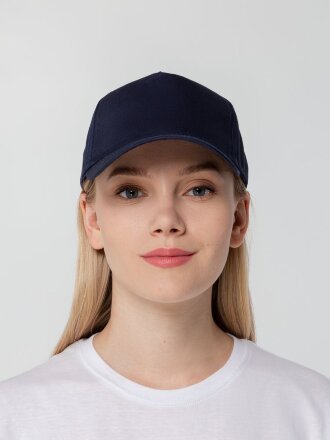 Бейсболка Promo, темно-синяя Бейсболка Promo, темно-синяя