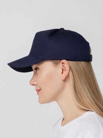 Бейсболка Promo, темно-синяя Бейсболка Promo, темно-синяя