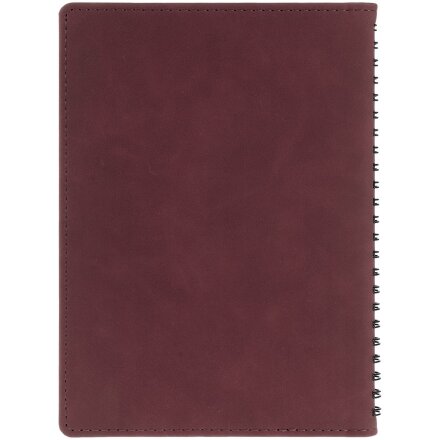 Ежедневник Spring Urban на заказ, недатированный, бордовый Ежедневник Spring Urban на заказ, недатированный, бордовый