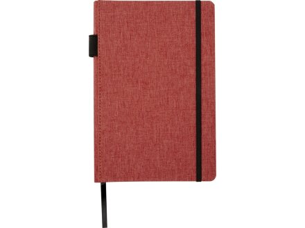 Блокнот Orin, формат А5, из переработанного ПЭТ, красный кирпичный Блокнот Orin, формат А5, из переработанного ПЭТ, красный кирпичный