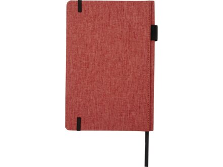 Блокнот Orin, формат А5, из переработанного ПЭТ, красный кирпичный Блокнот Orin, формат А5, из переработанного ПЭТ, красный кирпичный