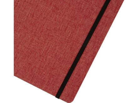 Блокнот Orin, формат А5, из переработанного ПЭТ, красный кирпичный Блокнот Orin, формат А5, из переработанного ПЭТ, красный кирпичный