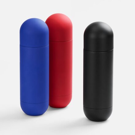 Термос Tubula Soft Touch, черный Термос Tubula Soft Touch, черный