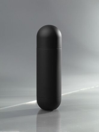 Термос Tubula Soft Touch, черный