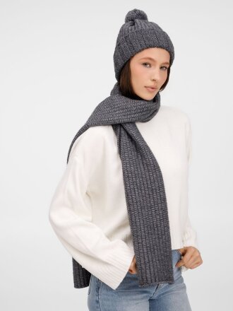 Шапка Frissonelle, серый меланж Шапка Frissonelle, серый меланж