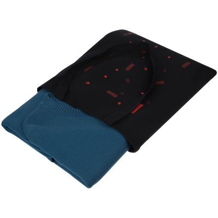 Джемпер оверсайз унисекс Stated в сумке, синий (морская волна) Джемпер оверсайз унисекс Stated в сумке, синий (морская волна)