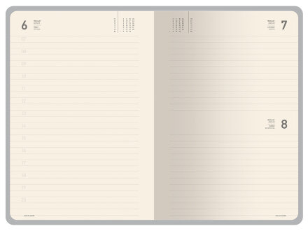 Ежедневник А5 датированный Megapolis Color 2026, синий