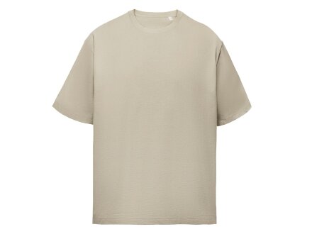 Футболка Kyoto из джерси 180 г/м2 с пич отделкой, унисекс, оливковый