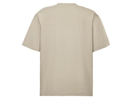 Футболка Kyoto из джерси 180 г/м2 с пич отделкой, унисекс, оливковый