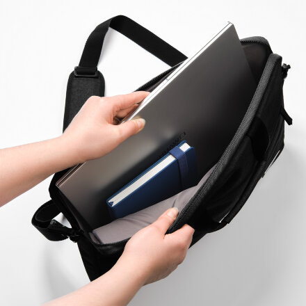 Сумка для ноутбука Fabio, черный Сумка для ноутбука Fabio, черный