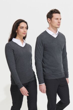 Пуловер мужской Glory Men, серый меланж Пуловер мужской Glory Men, серый меланж