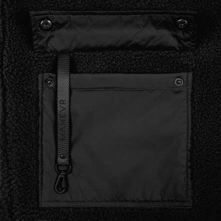 Куртка унисекс Oblako, черная Куртка унисекс Oblako, черная