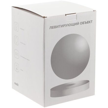Левитирующая луна MoonFlight с пластиковой подставкой Левитирующая луна MoonFlight с пластиковой подставкой