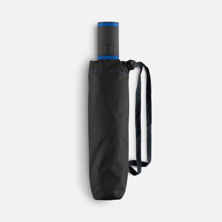 Зонт складной AOC Mini с цветными спицами, синий Зонт складной AOC Mini с цветными спицами, синий