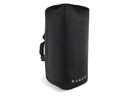Сумка дорожная BUGATTI Blanc Delight, чёрная, нейлон RPET600D/тарпаулин/полиэстер, 67х32х29 см, 55 л Сумка дорожная BUGATTI Blanc Delight, чёрная, нейлон RPET600D/тарпаулин/полиэстер, 67х32х29 см, 55 л
