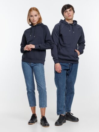 Толстовка унисекс Stellar, темно-синяя Толстовка унисекс Stellar, темно-синяя