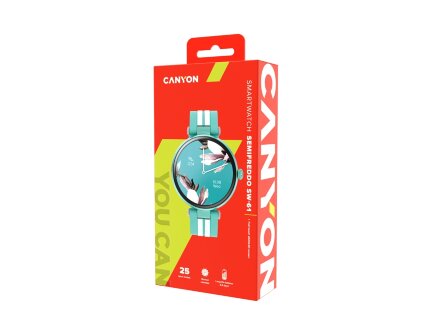 Смарт-часы CANYON Semifreddo SW-61, мята Смарт-часы CANYON Semifreddo SW-61, мята