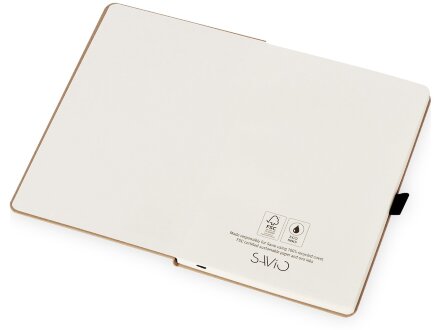 Блокнот Sevilia Hard, твердая обложка из крафта A5, 80 листов, крафтовый/черный Блокнот Sevilia Hard, твердая обложка из крафта A5, 80 листов, крафтовый/черный