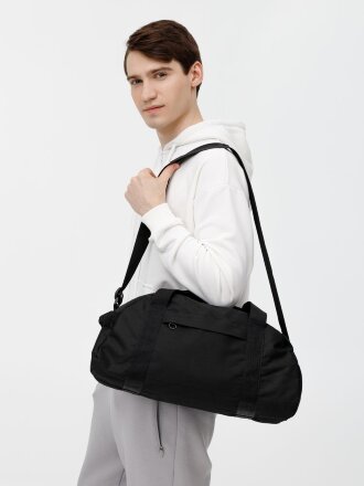 Спортивная сумка Portager, черная Спортивная сумка Portager, черная