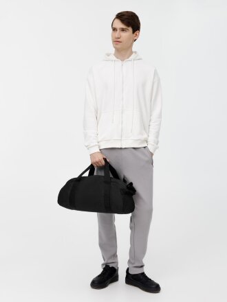 Спортивная сумка Portager, черная Спортивная сумка Portager, черная