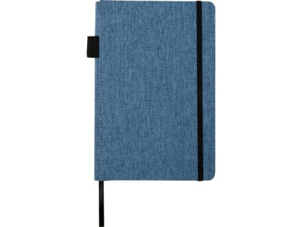 Блокнот Orin, формат А5, из переработанного ПЭТ, синий Блокнот Orin, формат А5, из переработанного ПЭТ, синий