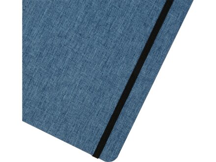 Блокнот Orin, формат А5, из переработанного ПЭТ, синий Блокнот Orin, формат А5, из переработанного ПЭТ, синий