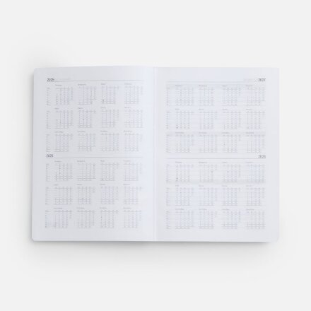 Ежедневник New Factor, недатированный, зеленый