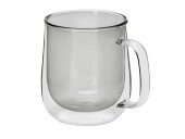 Цветная кружка Ubud с двойными стенками, черный Цветная кружка Ubud с двойными стенками, черный