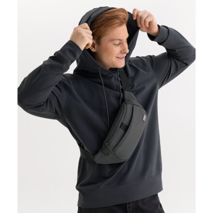 Худи с капюшоном, унисекс ALEX антрацит, размер XL Худи с капюшоном, унисекс ALEX антрацит, размер XL