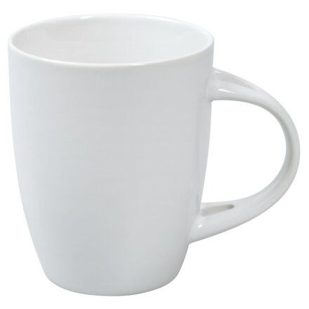 Кружка с ложкой Cheer Up, белая с белой Кружка с ложкой Cheer Up, белая с белой