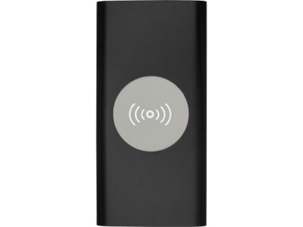Беспроводное портативное зарядное устройство емкостью 8000 мАч Juice, черный Беспроводное портативное зарядное устройство емкостью 8000 мАч Juice, черный