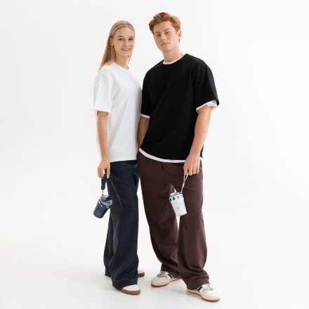 Футболка унисекс RUST NEO, 240 гр., белый (белоснежный), размер XS/S