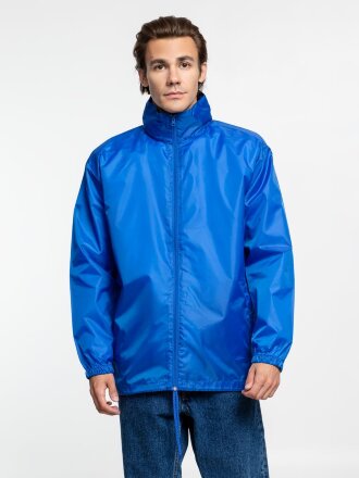 Ветровка унисекс Shift, ярко-синяя Ветровка унисекс Shift, ярко-синяя