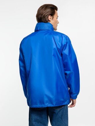 Ветровка унисекс Shift, ярко-синяя Ветровка унисекс Shift, ярко-синяя