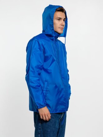 Ветровка унисекс Shift, ярко-синяя Ветровка унисекс Shift, ярко-синяя