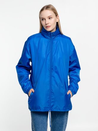 Ветровка унисекс Shift, ярко-синяя Ветровка унисекс Shift, ярко-синяя