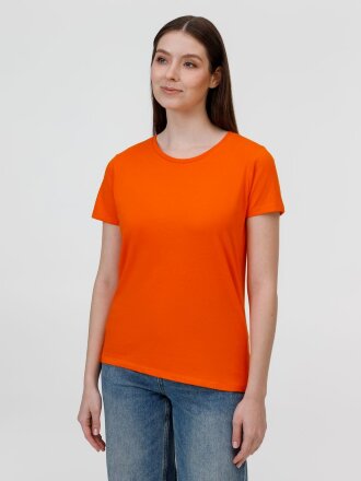 Футболка женская E190 оранжевая Футболка женская E190 оранжевая